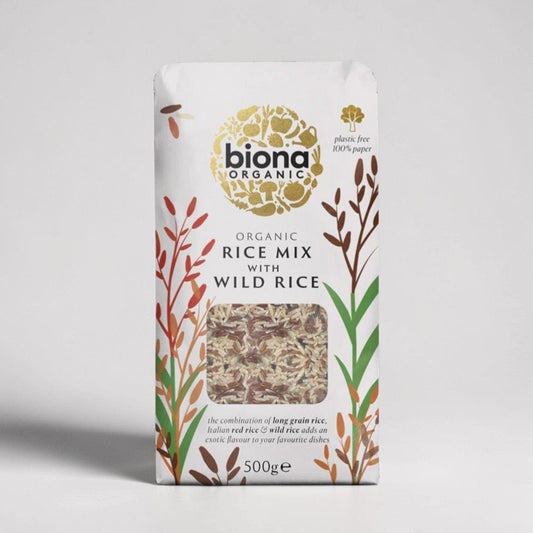 Organic Wild Rice Mix 500g by Biona
