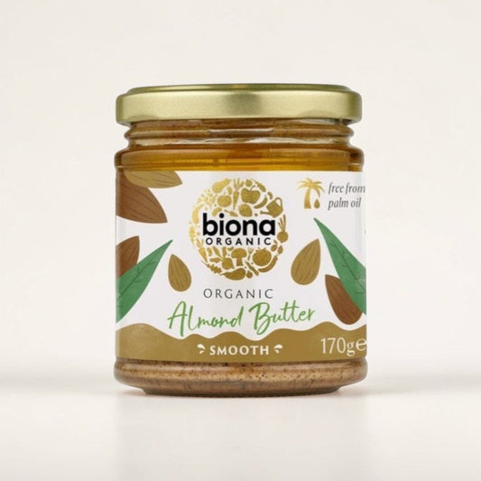 Organic Almond Butter Smooth 170g by Biona