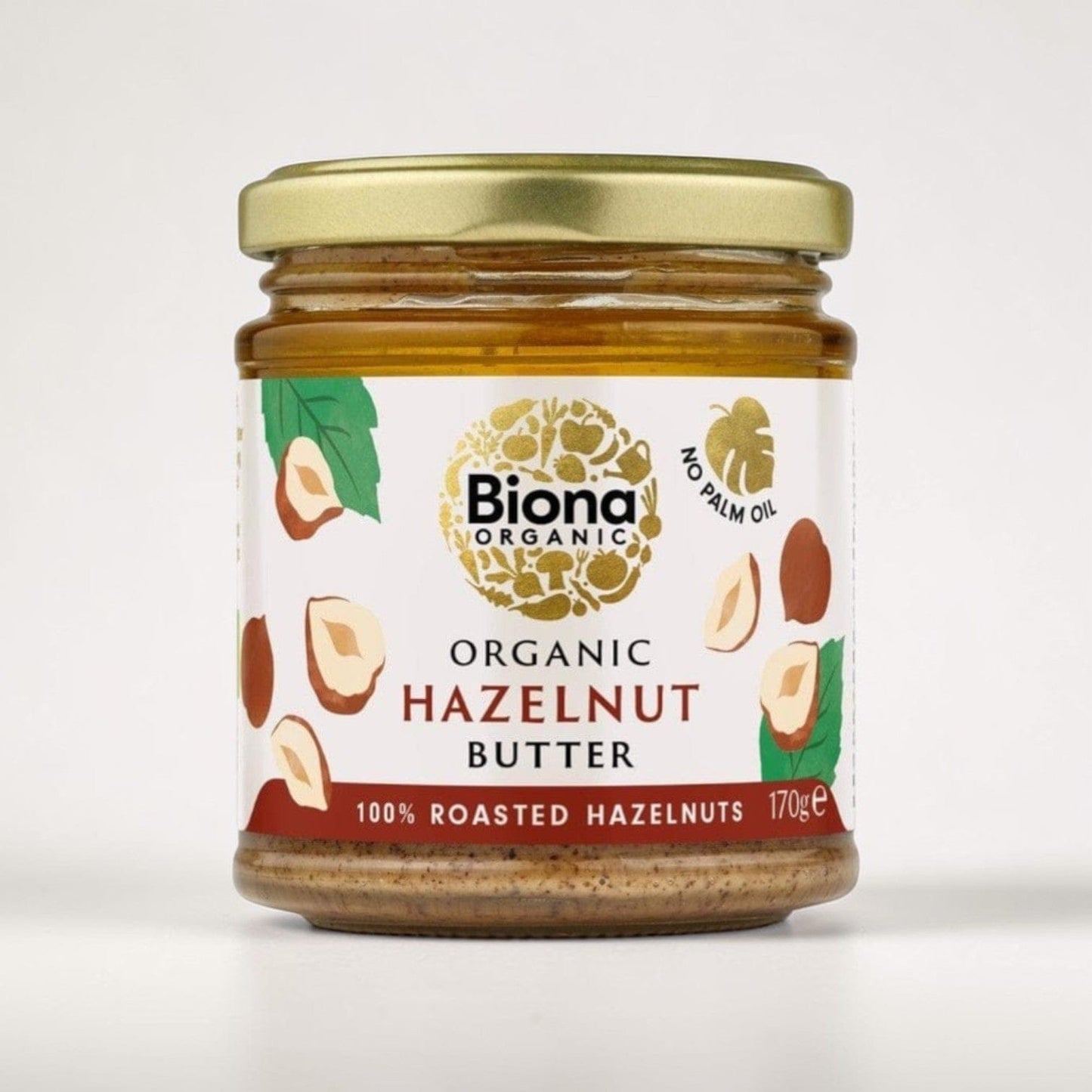 Organic Hazelnut Butter 170g by Biona