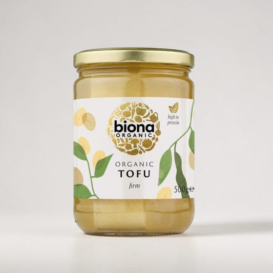 Plain Tofu Organic in Jars 500g by Biona