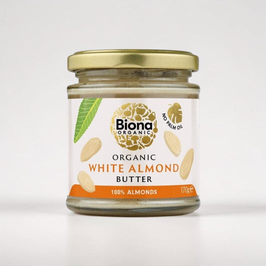 Organic White Almond Butter 170g by Biona