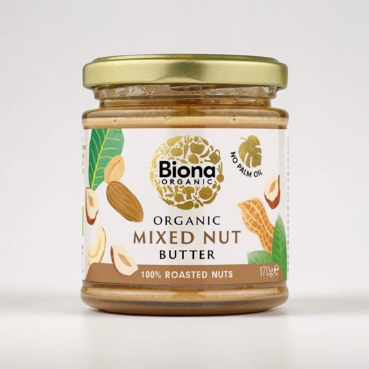 Organic Mixed Nut Butter 170g by Biona