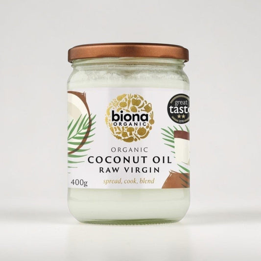 Organic Raw Virgin Coconut Oil 400g by Biona