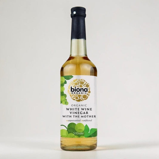 Organic White Wine Vinegar 500g by Biona