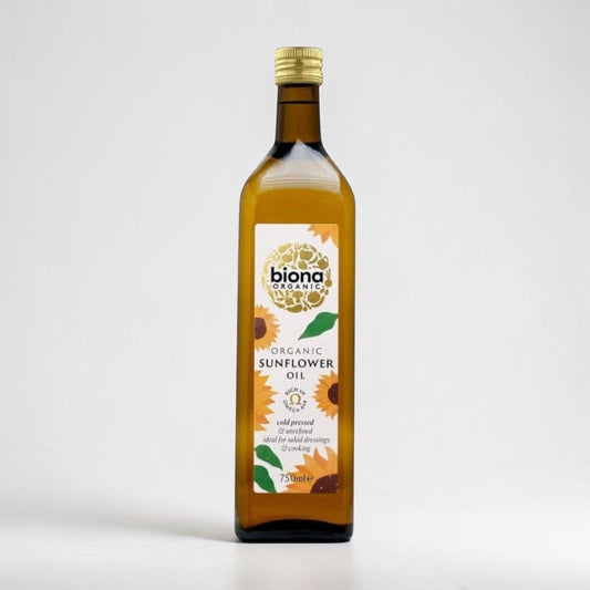 Organic Sunflower Oil Cold Pressed 750g by Biona