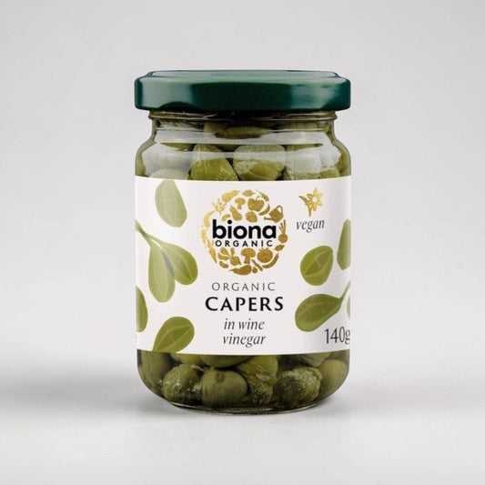 Organic Capers 140g by Biona