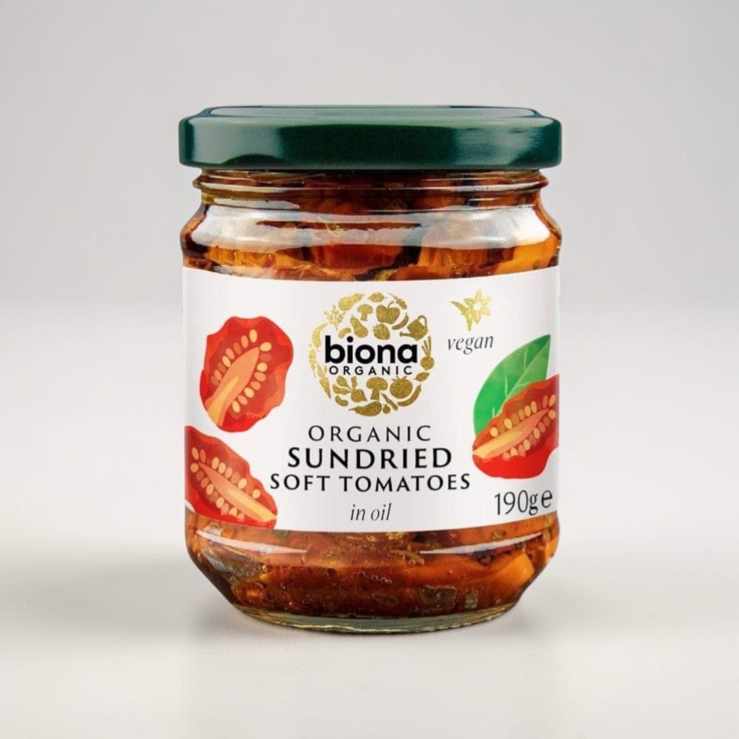 Organic Sundried Soft Tomatoes in Oil 190g by Biona