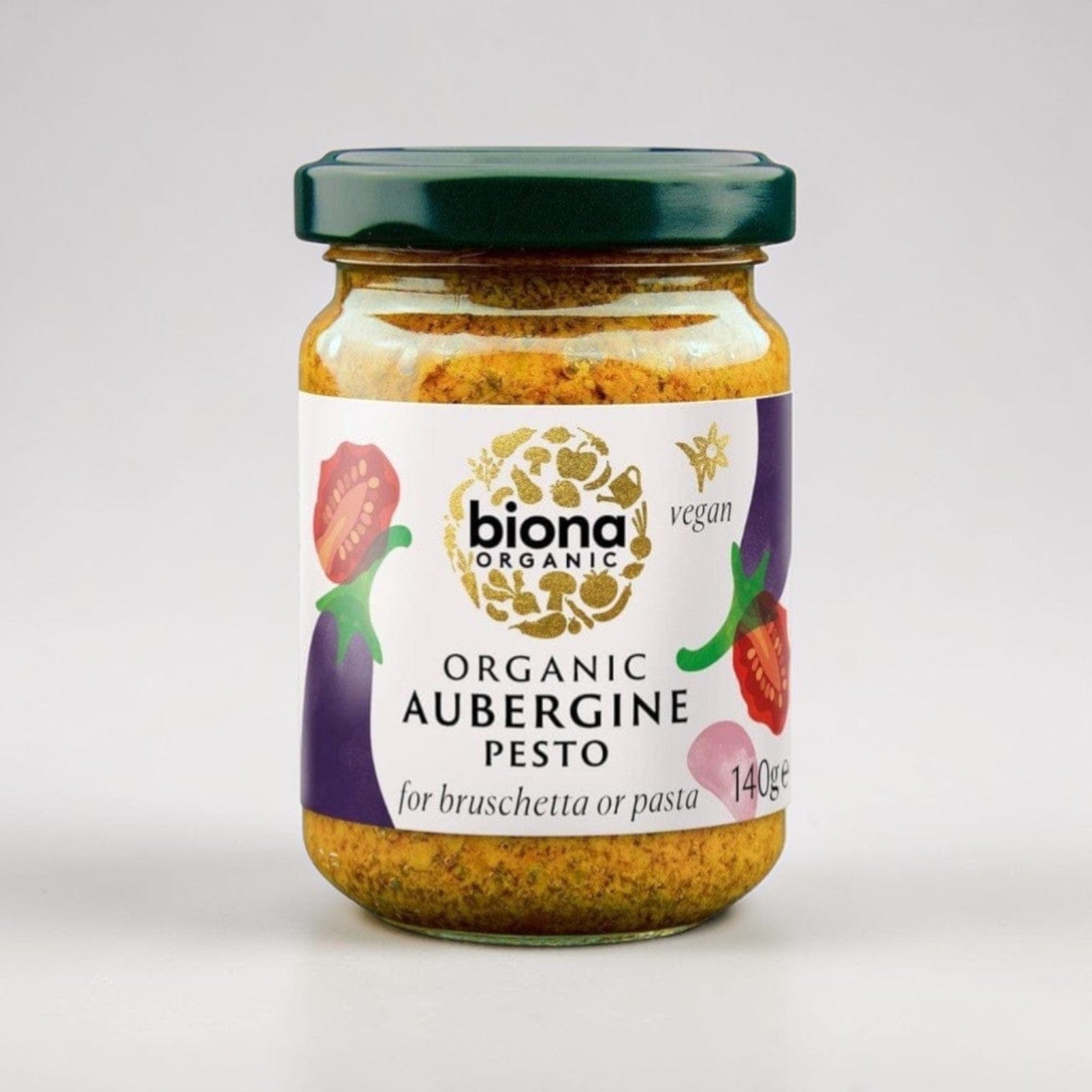 Aubergine Pesto Organic 140g by Biona