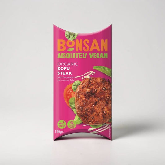 Organic Kofu Steak 120g by Bonsan Chilled