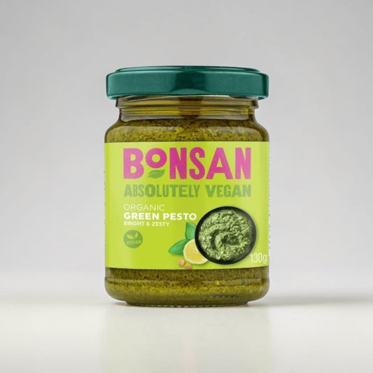 Organic Green Pesto 130g by Bonsan