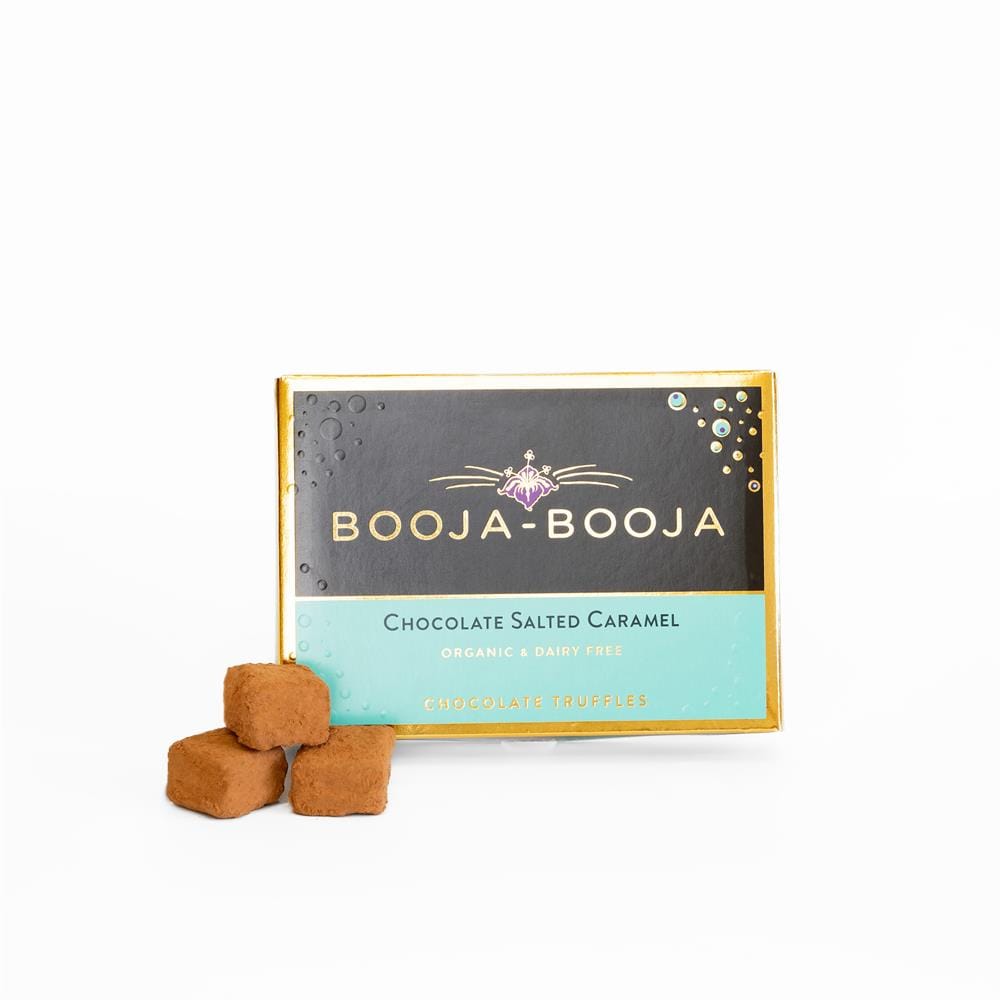 Chocolate Salted Caramel Truffles 92g by Booja-Booja