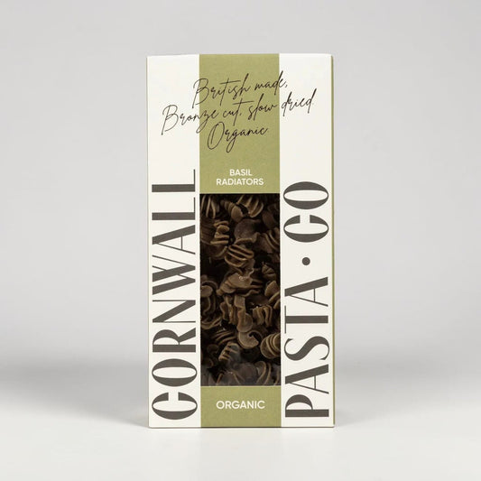 Organic Basil Radiators by Cornwall Pasta Co
