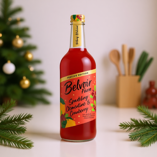 Bright clementine meets tart cranberry in this festive sparkling drink. A refreshing non-alcoholic option for winter gatherings.