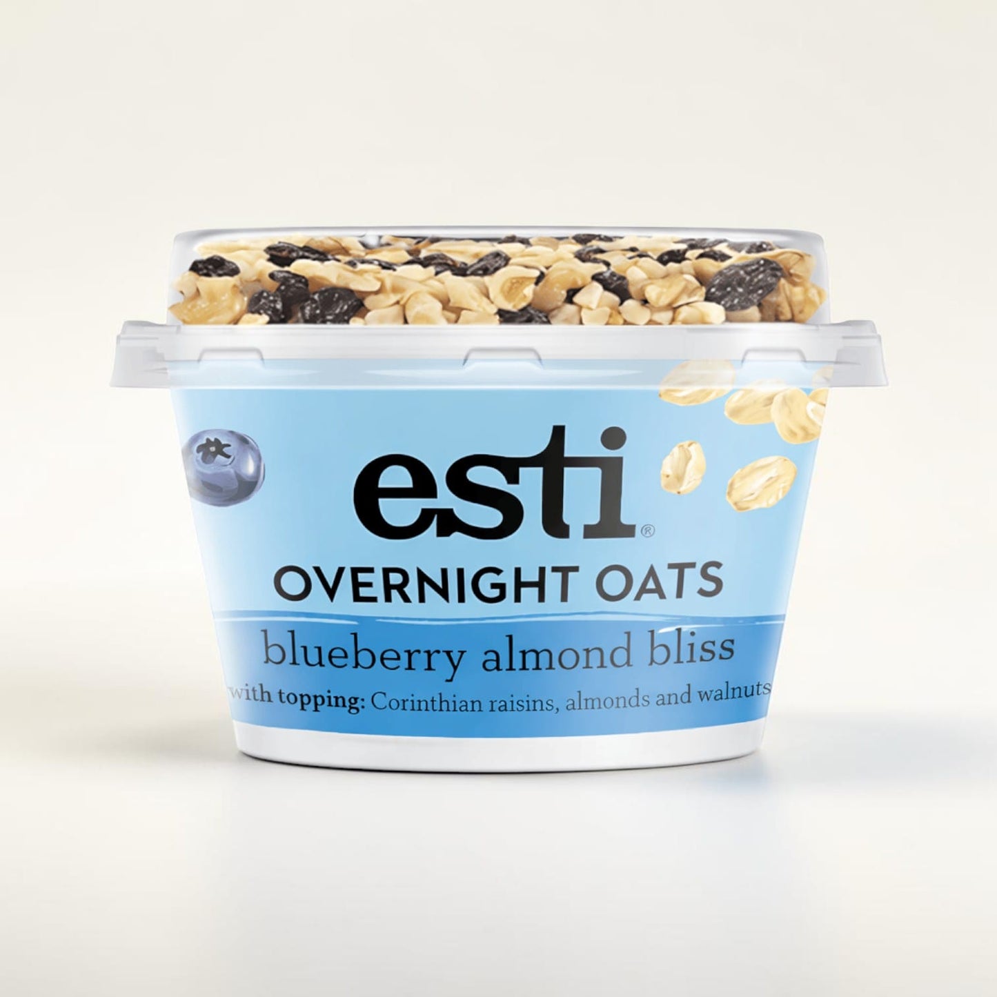 Blueberry Almond Bliss Overnight Oats by Esti