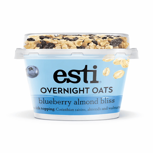 Blueberry Almond Bliss Overnight Oats