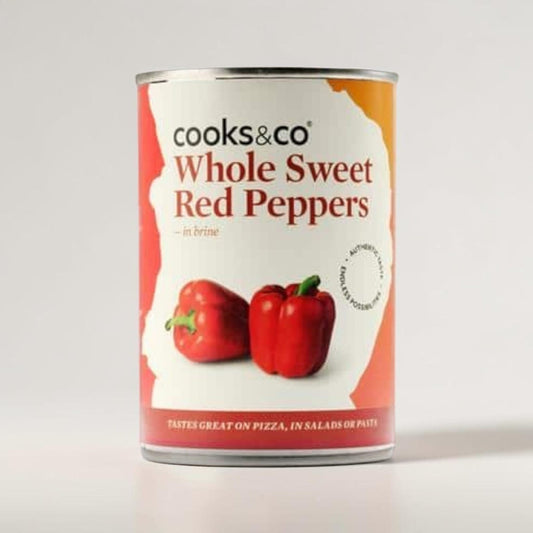 Roasted Red Peppers 460g by Cooks and Co