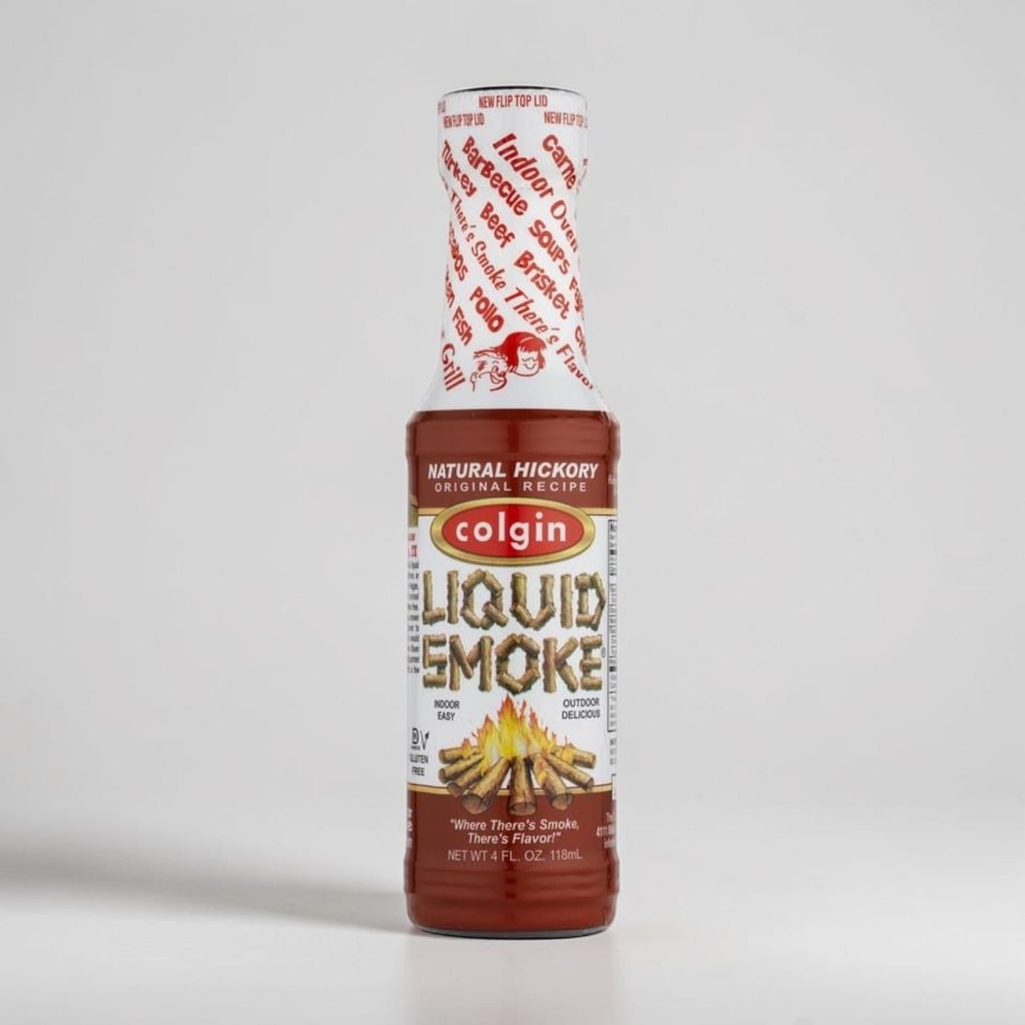Liquid Smoke Natural Pecan 118g by Colgin