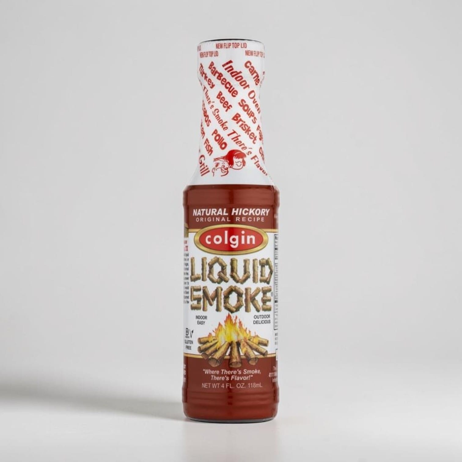 Liquid Smoke Natural Pecan 118g by Colgin