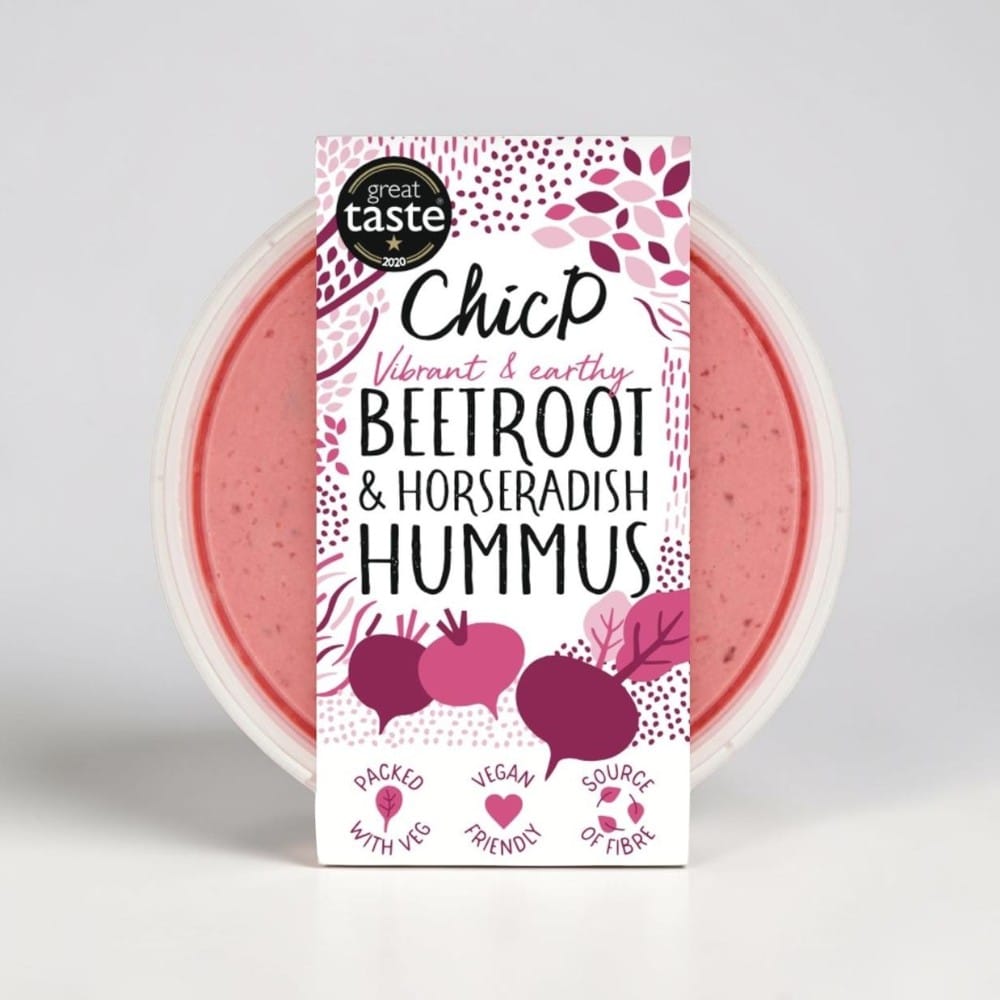 Beetroot & Horseradish Hummus