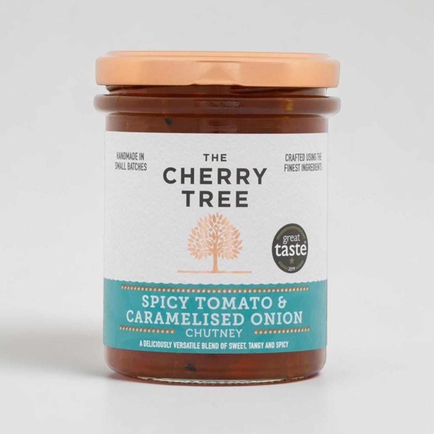 Spicy Tomato and Caramelised Onion Chutney 210g by The Cherry Tree