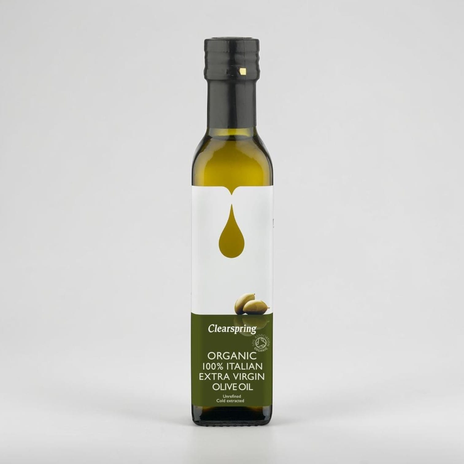 Organic 100% Italian Extra Virgin Olive Oil 250g by Clearspring