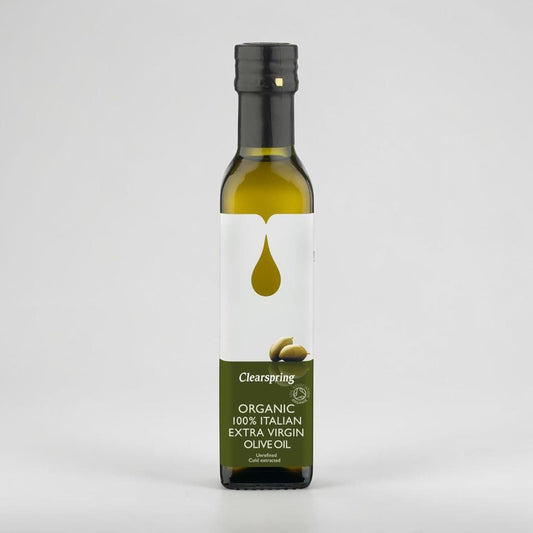 Organic 100% Italian Extra Virgin Olive Oil 250g by Clearspring