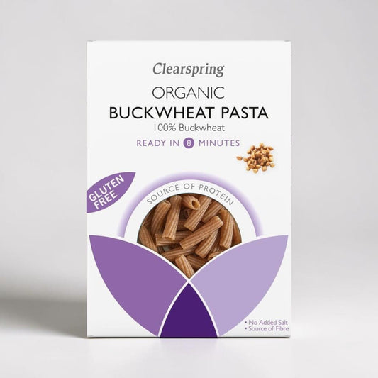 Organic Buckwheat Pasta - Tortiglioni 250g by Clearspring