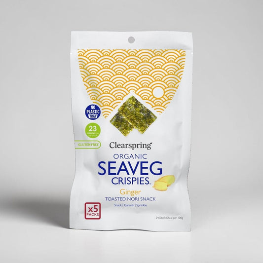 Ginger - Organic Seaveg Crispies by Clearspring
