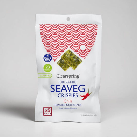 Chilli - Organic Seaveg Crispies by Clearspring
