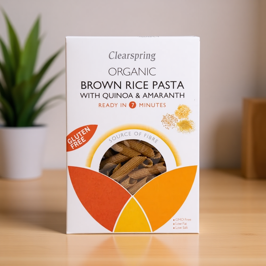 Organic Brown Rice Pasta with Quinoa & Amaranth