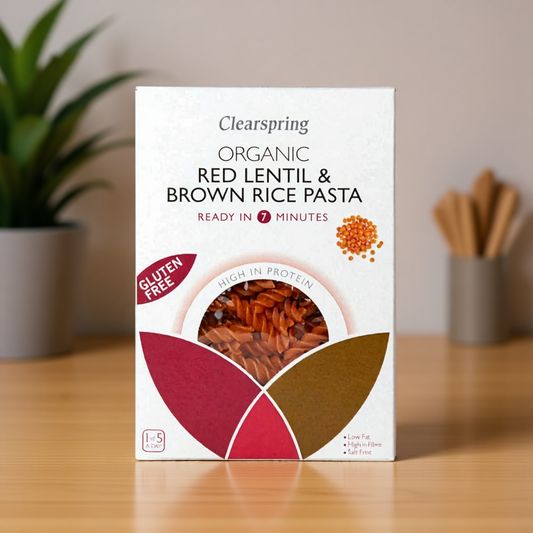 Organic Red Lentil & Brown Rice Pasta