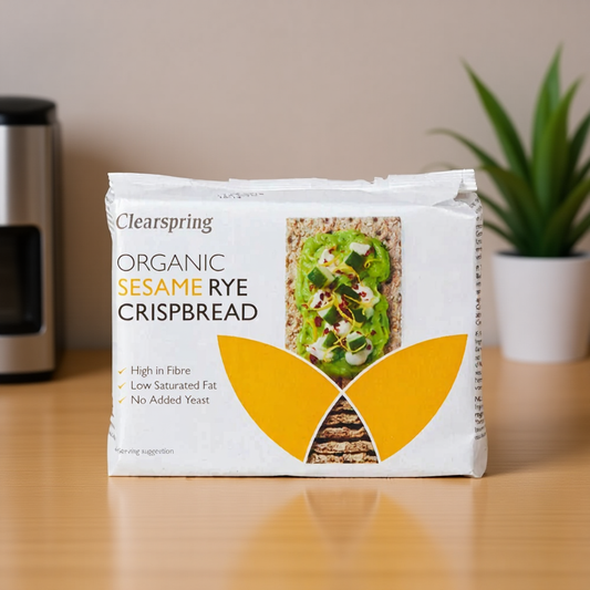 Organic Rye Crispbread - Sesame
