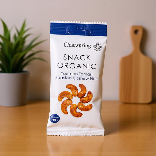 Organic Tamari roasted cashew nuts