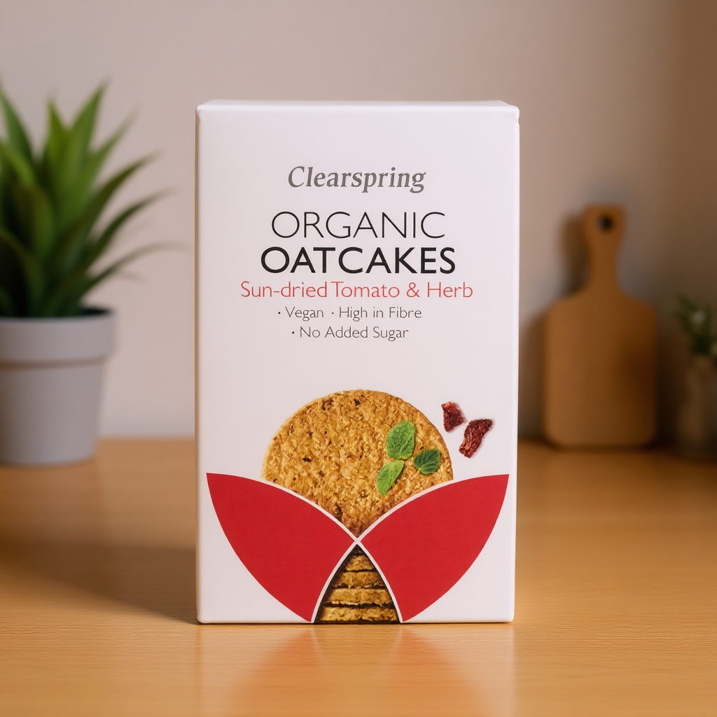 Organic Scottish Oatcakes Tomato & Herb