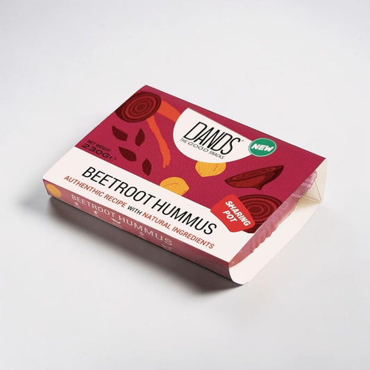 Fresh Beetroot Hummus Dip by DANDS