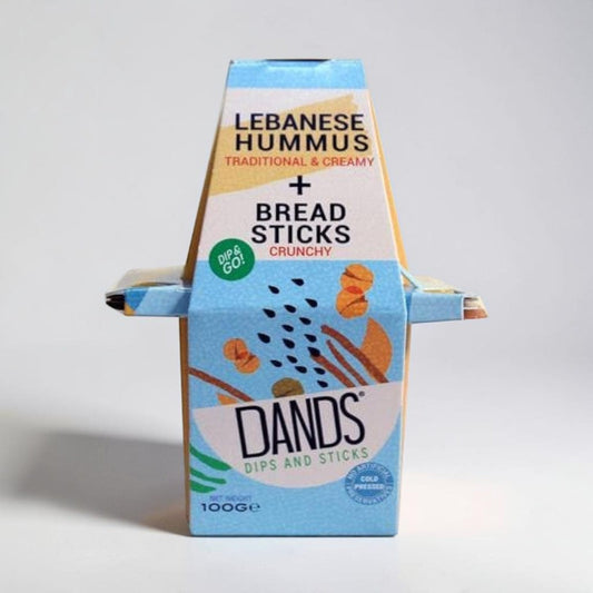 Fresh Lebanese Hummus & Breadsticks by DANDS
