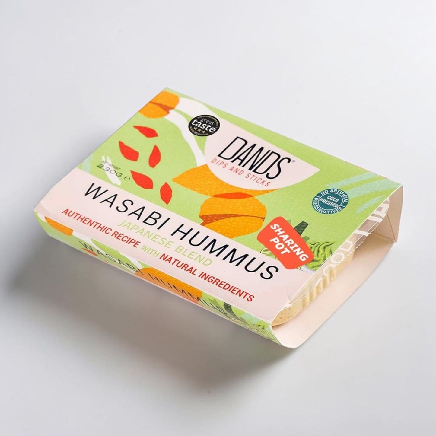 Fresh Wasabi Hummus Dip by DANDS