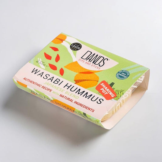 Fresh Wasabi Hummus Dip by DANDS
