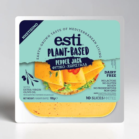 Pepper Jack Slices 180g by Esti Chilled