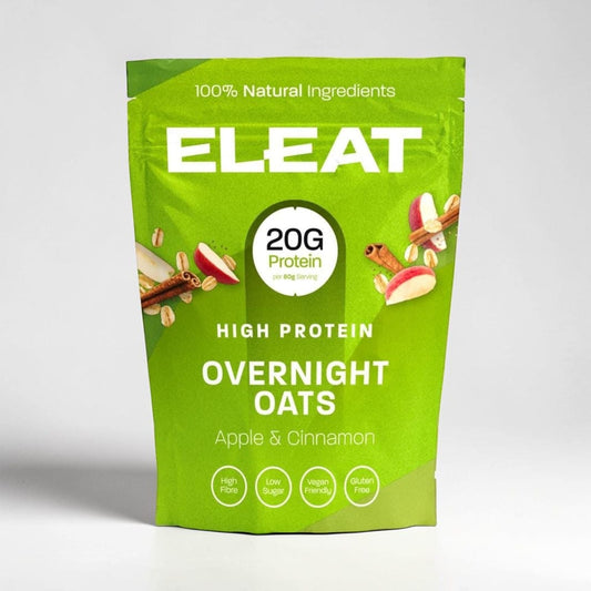 Apple & Cinnamon Protein Overnight Oats 400g by ELEAT