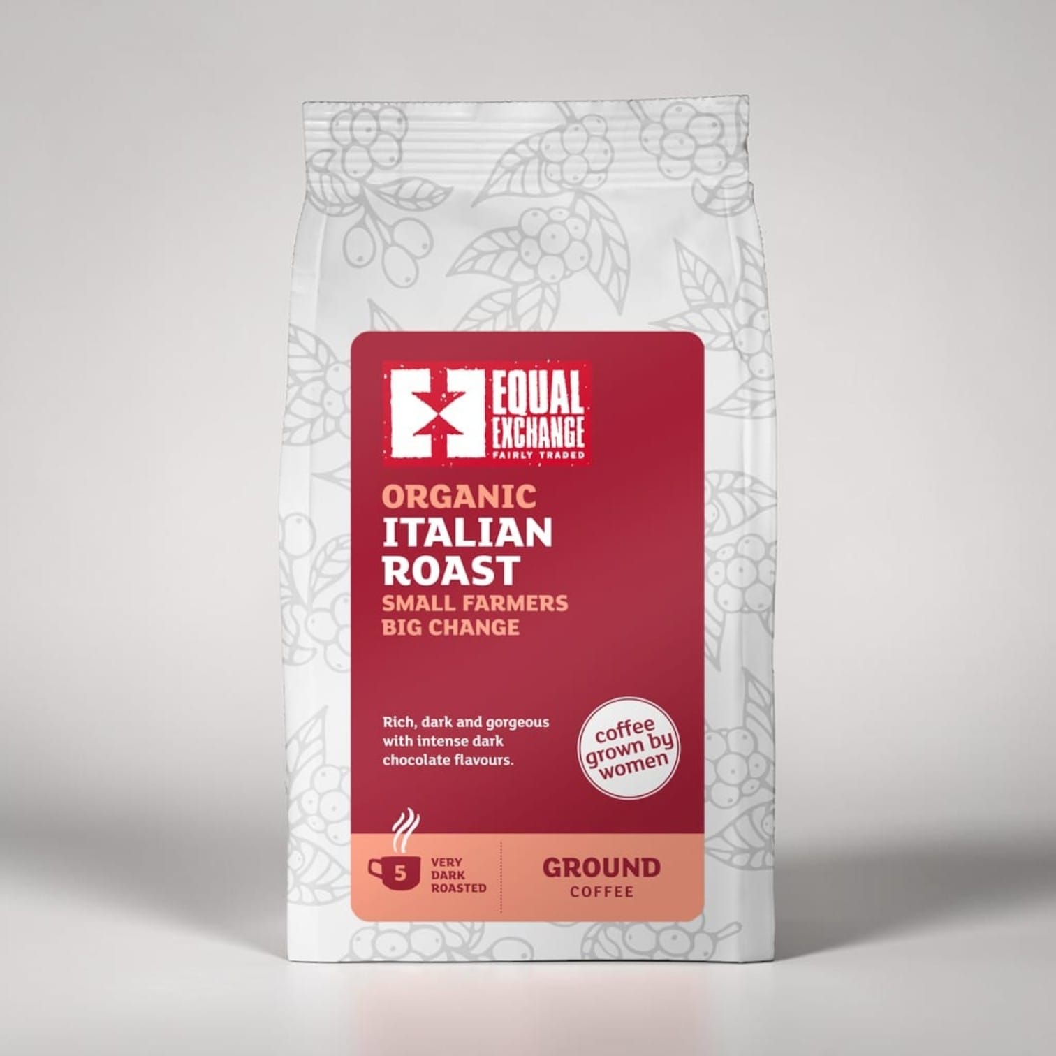 Organic & Fair Trade Italian Ground Coffee 200g by Equal Exchange