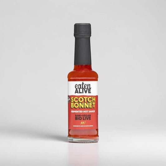 Raw Fermented Scotch Bonnet Hot Sauce 150g by Eaten Alive