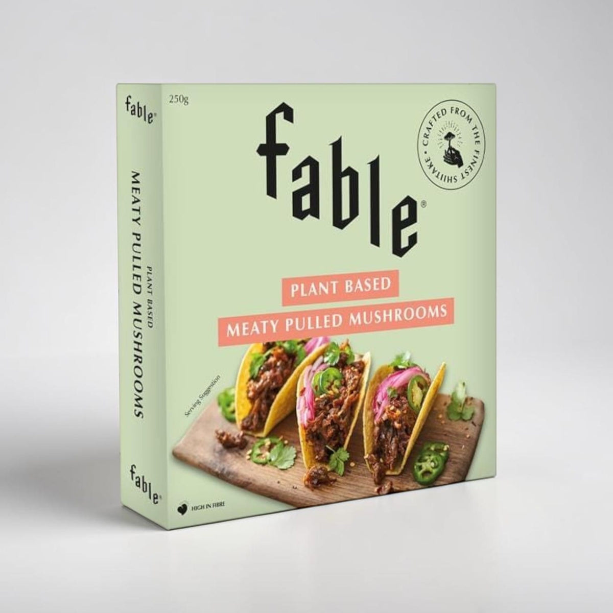 Meaty Pulled Mushrooms 250g by Fable