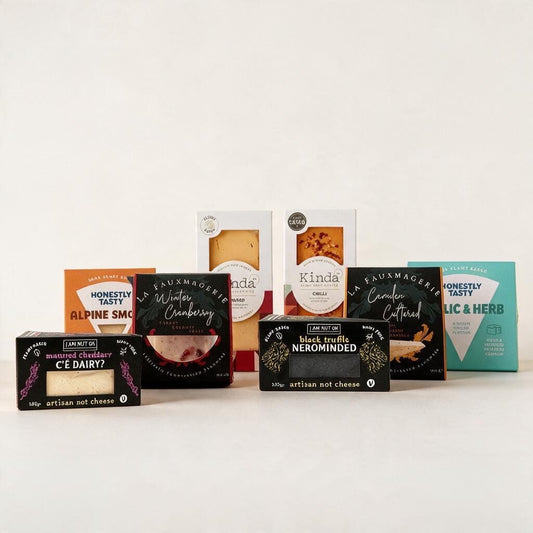 The Festive Bundle | Preorder Selection box by Saporia | Artisan UK Vegan Cheesemonger & Deli