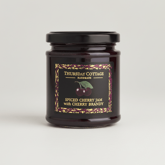 Spiced Cherry Jam with Cherry Brandy 210g