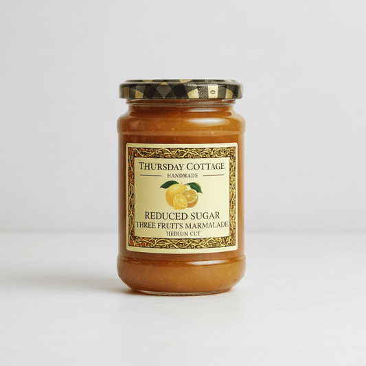 Reduced Sugar Three Fruits Marmalade 315g by Thursday Cottage