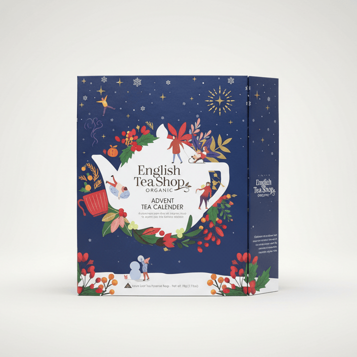 Book Style Night Advent Calendar (25 Bags) by English Tea Shop