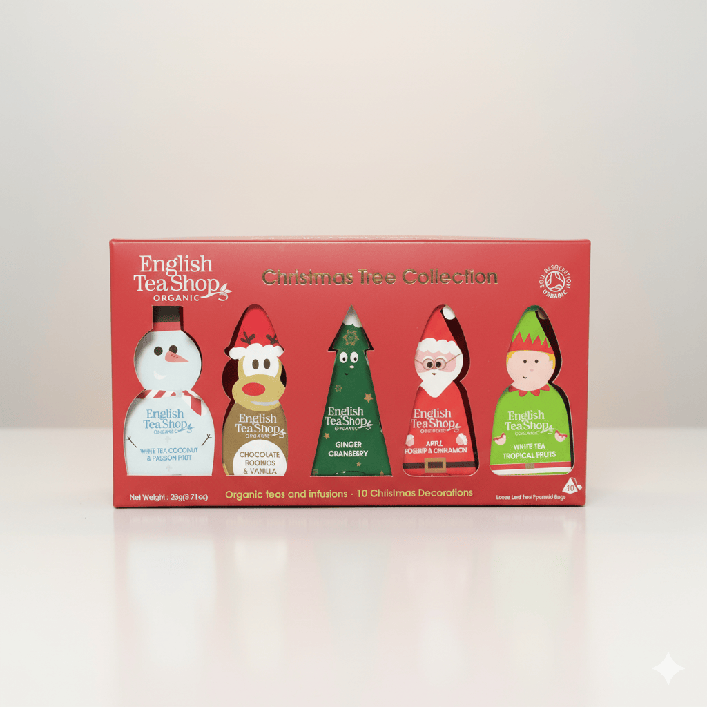 Christmas Characters Tea Gift Pack (10 Bags) by English Tea Shop