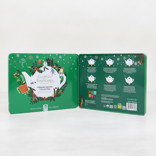 Holiday Collection Green Gift Tin (36 Bags)