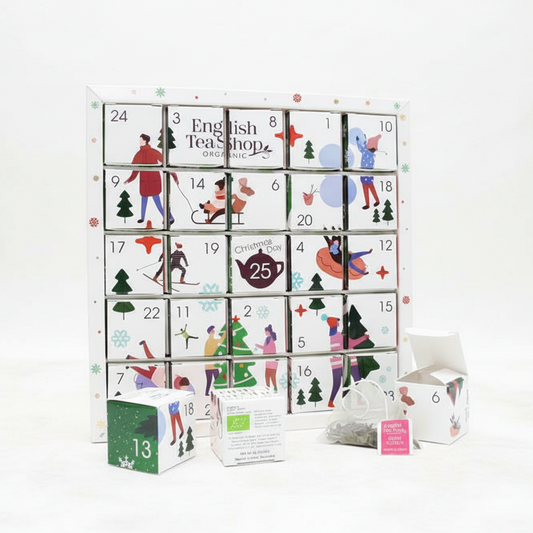 White Puzzle Advent Calendar (25 Bags)